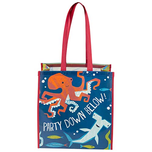 Stephen Joseph, Large Recycled Gifts Bags, Gift Bag with Handles, Kids Gifts Bag, Reusable Gift Bag, Birthday Party Gift Bag, Shopping Bag - Image 1
