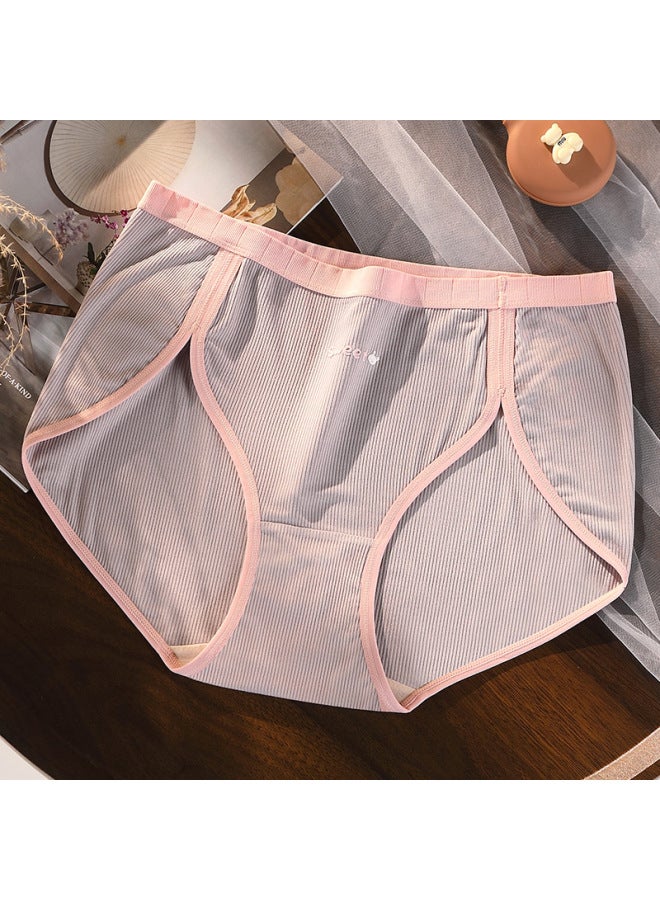 Plus Size Women's Modal Panties For Curvy Figures 100kg Antibacterial Crotch Shorts High-waisted Seamless Sports Briefs For Girls