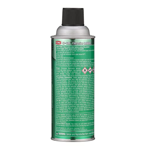 CRC Sp-400 Corrosion Inhibitor, 10 Wt Oz, Seals Out Moisture Completely For All Bare Metals, Long-Term Indoor/Outdoor Protection, NSF H2 Registered, Aerosol Spray - Image 3