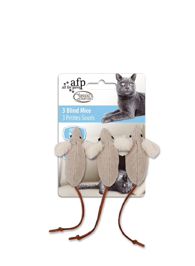 all for paws راحة كلاسيكية - 3 فئران عمياء