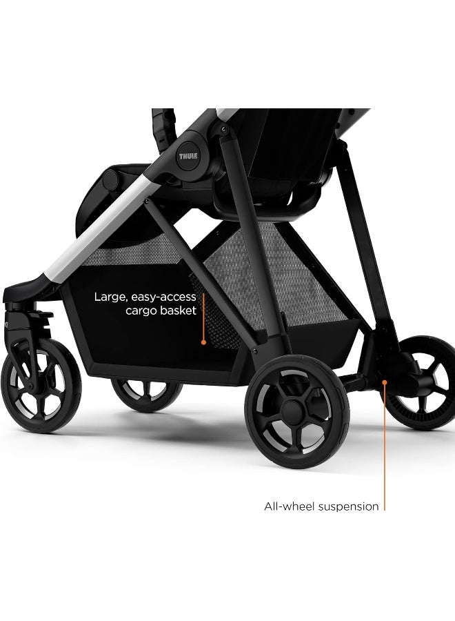 Thule Shine Stroller, Grey Melange - Image 4