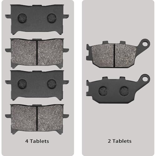 ZICOO Brake Pads for Honda CRF1000L CRF1100L CRF1000 CRF 1100 Africa Twin 20162023 Front and Rear Brakes - Image 3