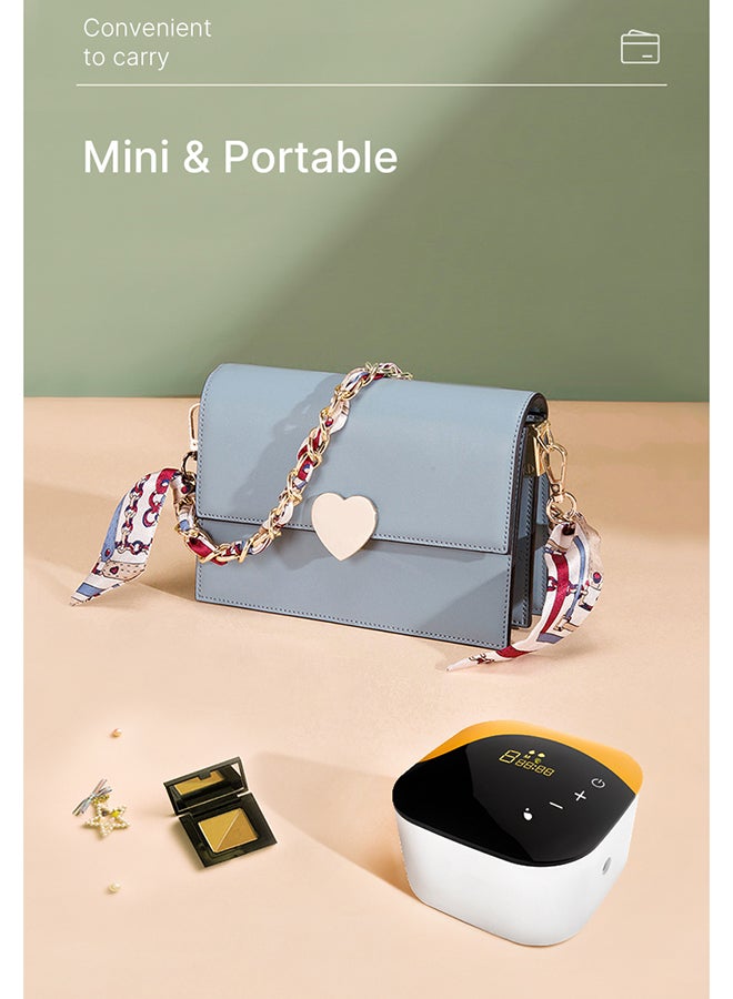 Doopser مضخة ثدي كهربائية ذكية، بدون استخدام اليدين، وظيفة الذاكرة، 3 أوضاع 9 مستويات قابلة للتعديل، خالية من BPA، 240 مل لكل منها - Image 5