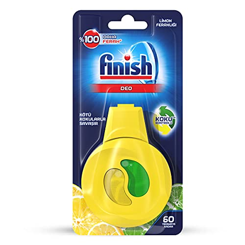 Finish Dishwasher Air Freshener Lemon - 60 Washes - Image 1