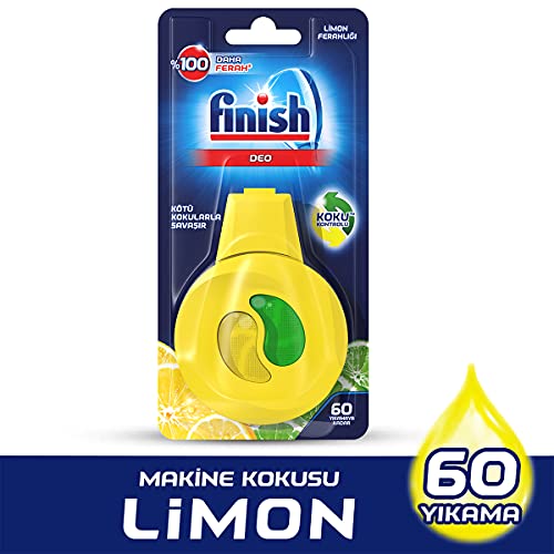 Finish Dishwasher Air Freshener Lemon - 60 Washes - Image 2