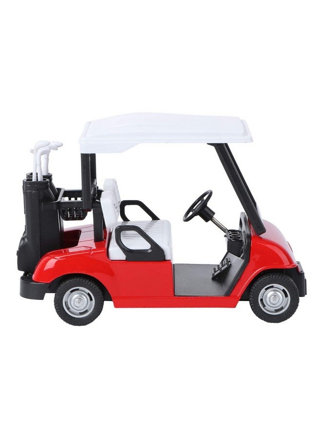 WINOMO Die-cast Model Metal Golf Cart Model,Pull Back Action Golf Cart, Mini 1:20 Scale Golfcart Vehicle for Kids Party Favor Home Office Decor - Image 1
