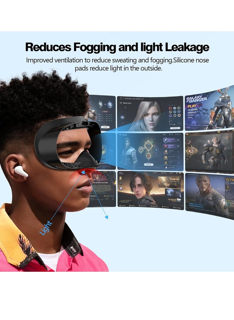 لميتا كويست 3S قناع حامل التعتيم العين قناع VR الملحقات - Image 5