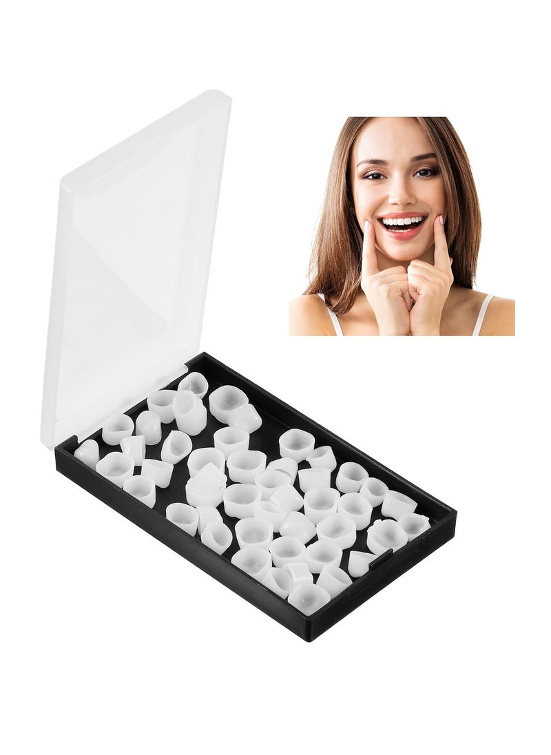 HEALLILY Dental Temporary Crowns Teeth Kit: Posterior Teeth Dental Temporary Crown Veneers Materials for Missing or Broken Tooth  - Image 1