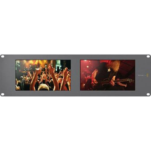 Blackmagic Design Smartview Duo Rackmountable Dual 8" LCD Monitors - Image 1