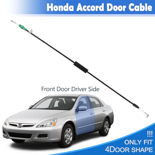 Osompar Front Left Side Interior Door Latch Cable Compatible with 2003 2004 2005 2006 2007 4Door Honda Accord LX EX DX Hybrid Replaces 72171-SDA-A02 Door Handle Latch Release Cable - Image 4