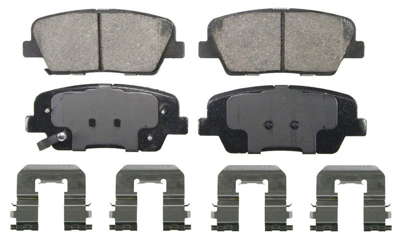 Wagner QS ZD1284 Disc Brake Pad Set Chamfered Edges for Smooth Quiet Stops Fits 20112015 Kia Sorento