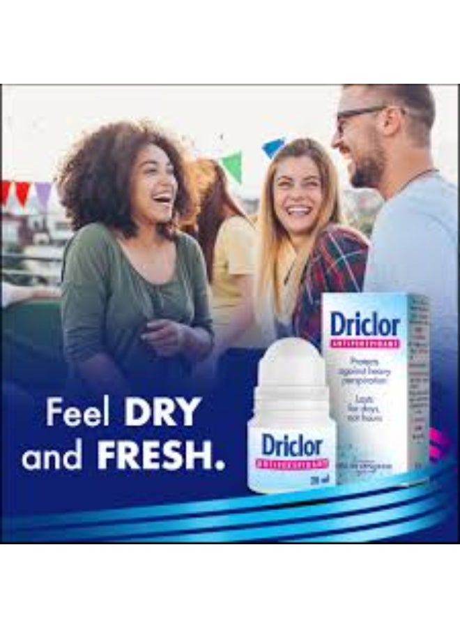 دريكلور محلول درايكلور مزيل العرق رول أون 20 مل - Image 4