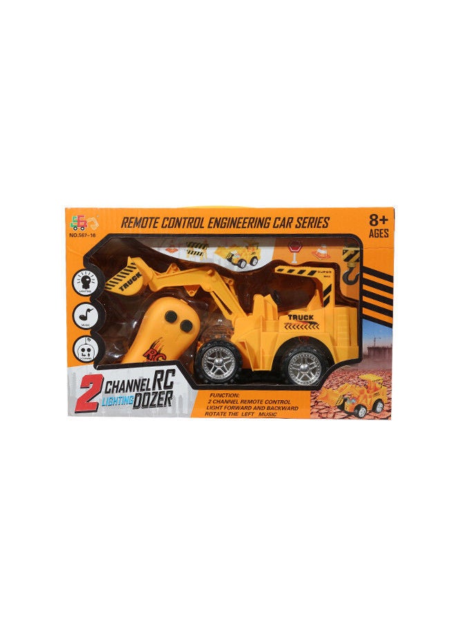 راهالايف سلسلة سيارات هندسة التحكم عن بعد نموذج سيارة بناء واقعي مع أضواء LED وموسيقى هدايا أعياد ميلاد للأطفال - Image 1