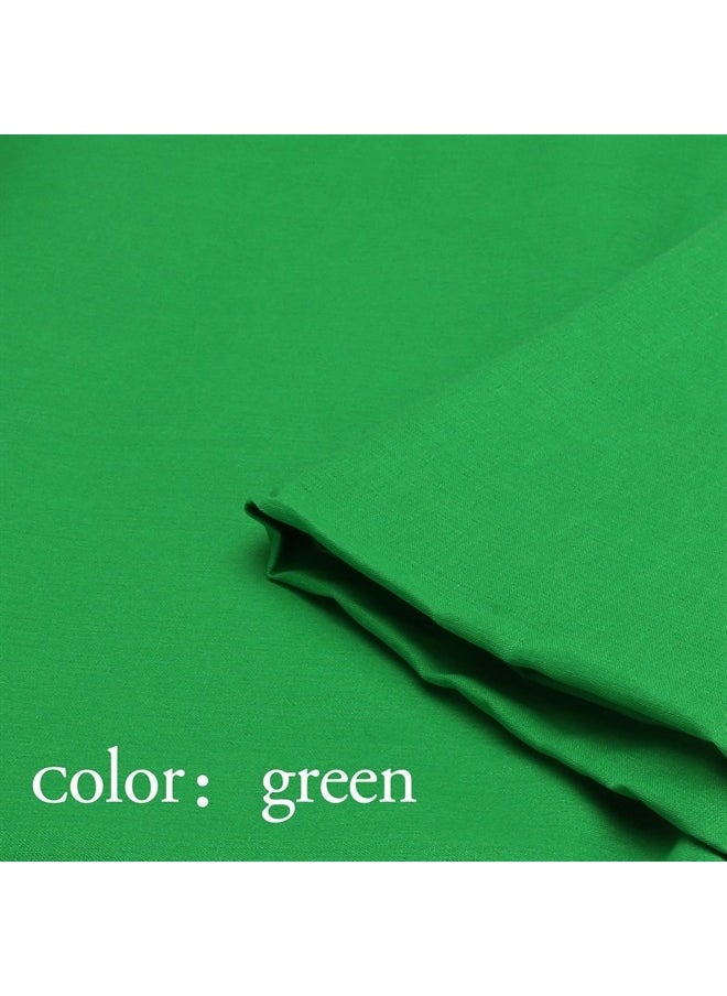 GSKAIWEN - 10x20ft/3x6m Photo Studio 100 Percent Pure Cotton Muslin Collapsible Green Screen Backdrop Curtain Background for Photography, Video and Television (Stand NOT Included) - Image 1