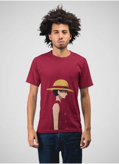MERCH Unleash Your Inner Pirate: One Piece Luffy Cotton T-Shirt for Anime Fans  - Image 1