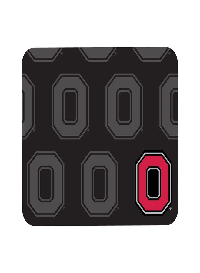 OTM Essentials Mouse Pad, Fabric, Ohio State University Standard/Mascot Repeat - Image 1