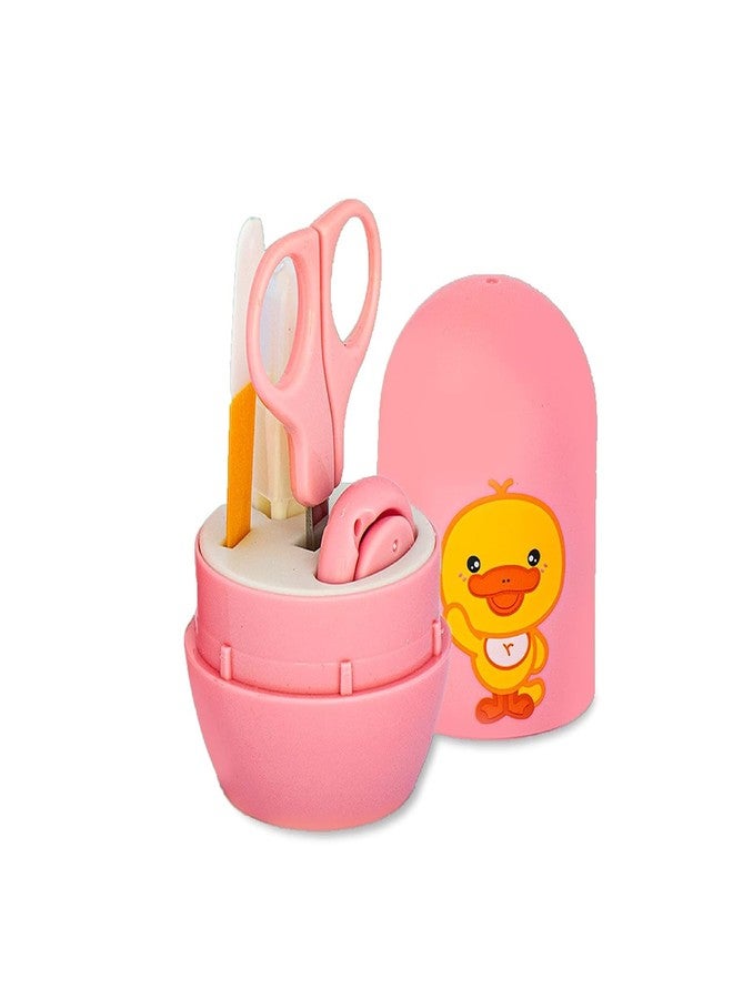 AEREX Baby Nail Care Kit | Baby Manicure Pedicure Care Kit | Baby Nail Cutter Kit for Newborn, Infant & Toddler (Nail Clipper, Scissors, File and Tweezer) | Complete Nail Care Set (Multicolor) - Image 2