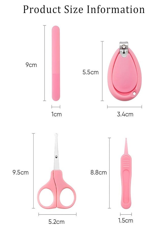 AEREX Baby Nail Care Kit | Baby Manicure Pedicure Care Kit | Baby Nail Cutter Kit for Newborn, Infant & Toddler (Nail Clipper, Scissors, File and Tweezer) | Complete Nail Care Set (Multicolor) - Image 3