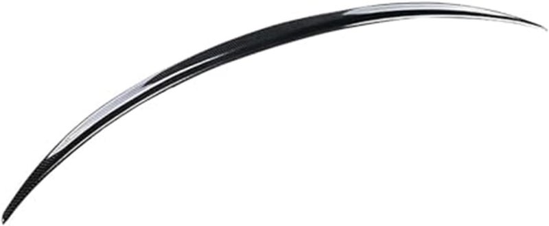 QASULER Carbon Fiber Look Rear Bumper Spoiler - Image 1