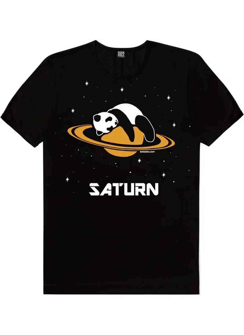روك اند رول Panda with Bandana, Panda on Saturn Women's 2-Piece Eco Pack T-Shirt