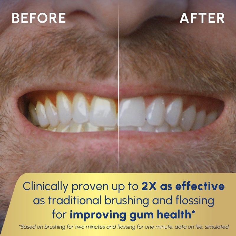 Waterpik SonicFusion 20 Professional Flossing Electric Toothbrush with Water Flosser Combo In One White SF04 Packaging May Vary - Image 5