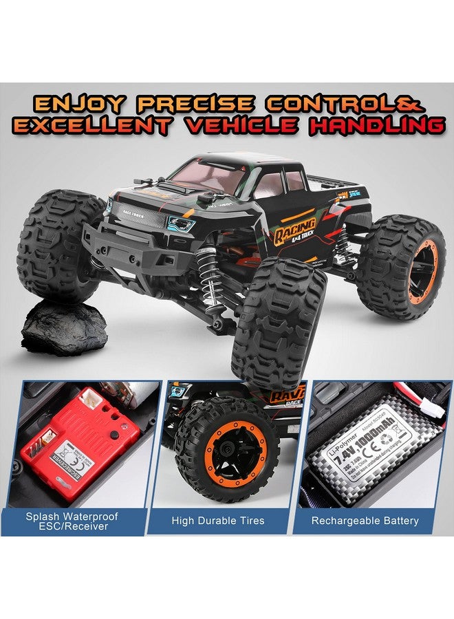 HAIBOXING Remote Control Car 16889 1:16 Scale 2.4Ghz Rc Cars 4X4 Off Road Trucks Waterproof Rtr Rc Monster Truck 36Km/H Toys For Kids And Adults With 2 Batteries 35+ Mins Play - Image 3