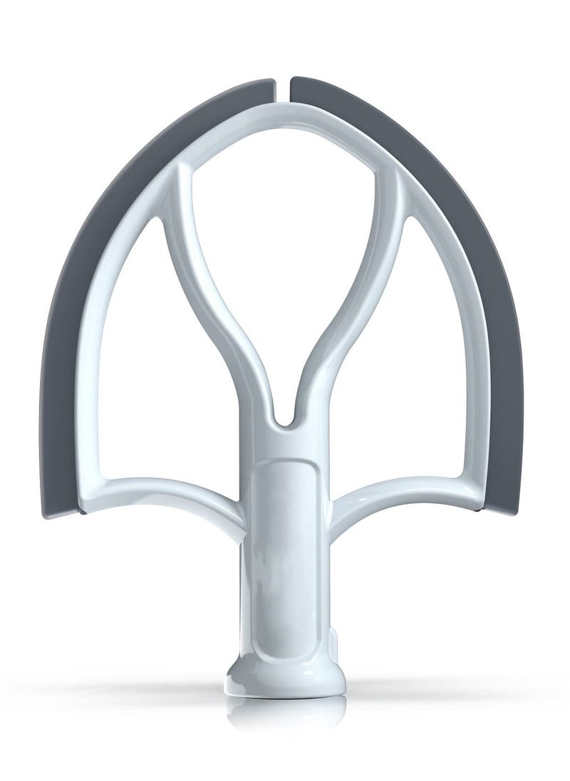 KASTWAVE 5 Quart Flex Edge Beater for Kitchen Aid Bowl-Lift Stand Mixer, Kitchenaid Mixer Attachment, Kitchen Mixer Accessory Replacement, Beater With Silicone Edges  - Image 1