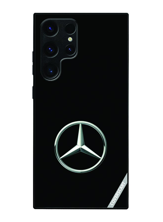 COVERSCART Protective Case Cover For Samsung Galaxy S25 Ultra Mercedes Design Black
