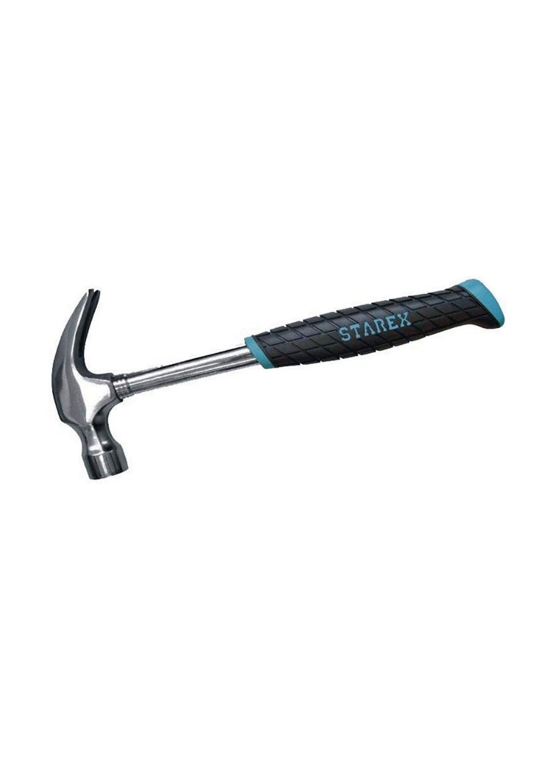 Starex Hammer Claw 16oz Fibre Handle w/Magnet Soft Rubber Grey/Blue Grip