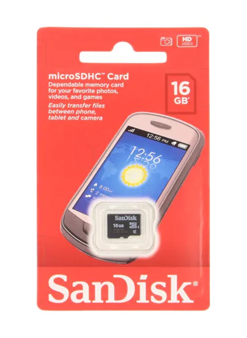 sandisk MicroSDHC Card 16 GB - Image 1