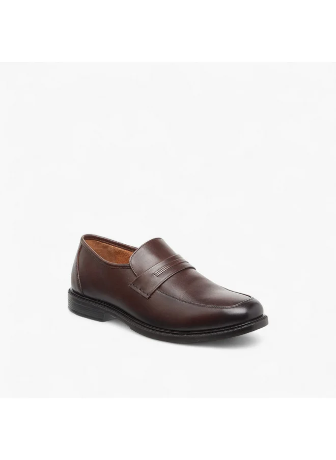 LBL by Shoexpress Men Solid Slip-On Loafers