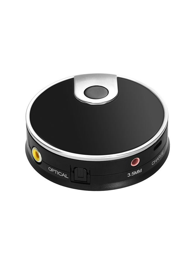 NIBEMINENT Wireless Audio Transmitter Fiber Optic Transmission V2728 Black  - Image 1