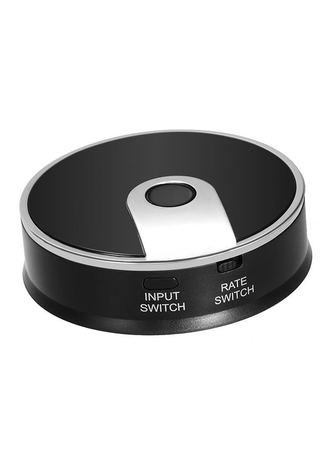 NIBEMINENT Wireless Audio Transmitter Fiber Optic Transmission V2728 Black  - Image 3