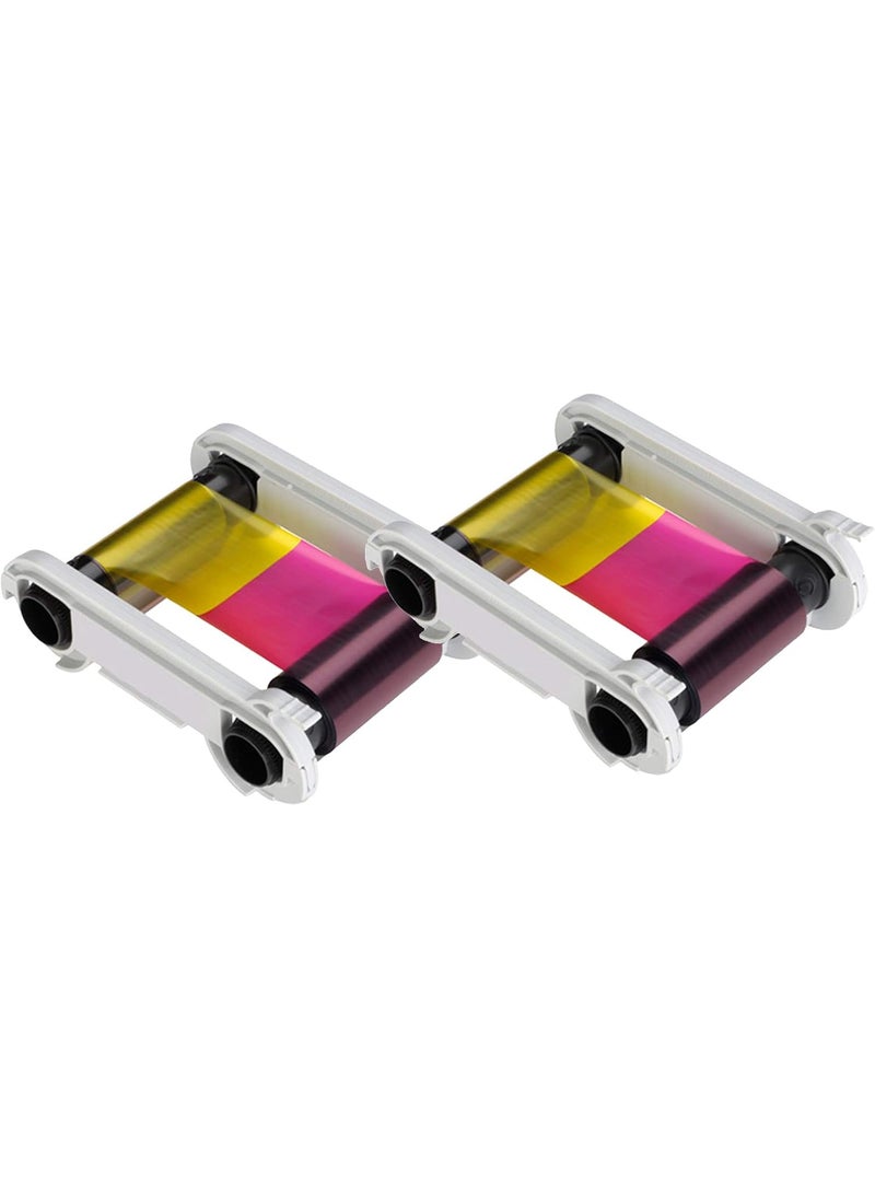 Bodno Bodno 2 x Evolis Zenius R5F002AAA Color Ribbon YMCKO  200 Prints Software Demo  - Image 1