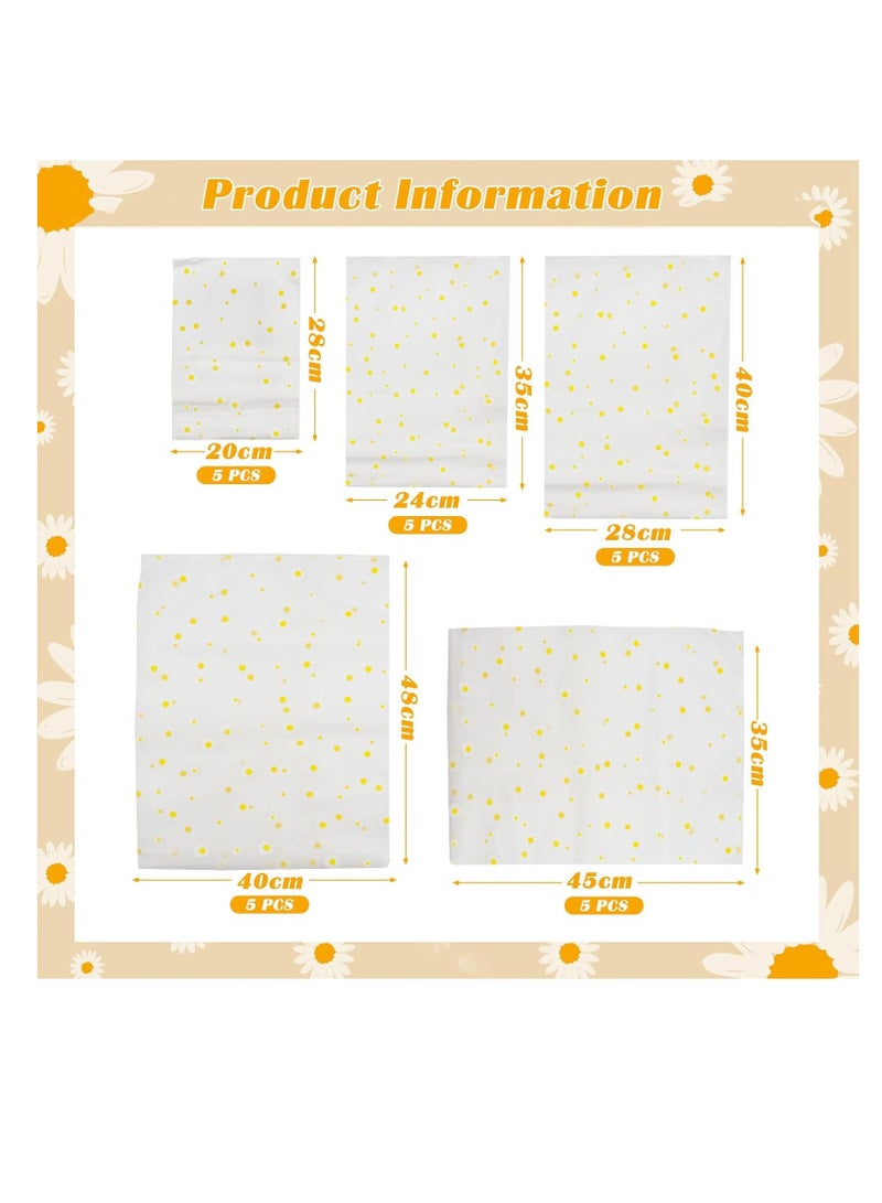 DUNISO 25 Pcs Ziplock Bags, 5 Sizes Travel Storage Bags Set, Waterproof Multifunctional Reusable Clear Clothes Storage Bag - Image 3