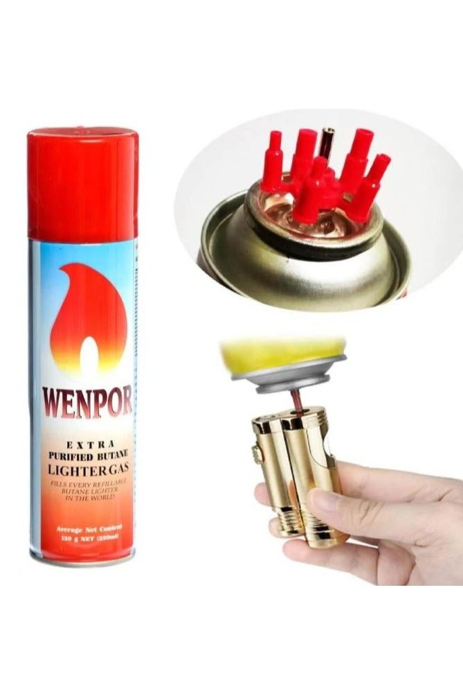 Wenpor Butane Gas Filling Cylinder 250Ml - Image 3