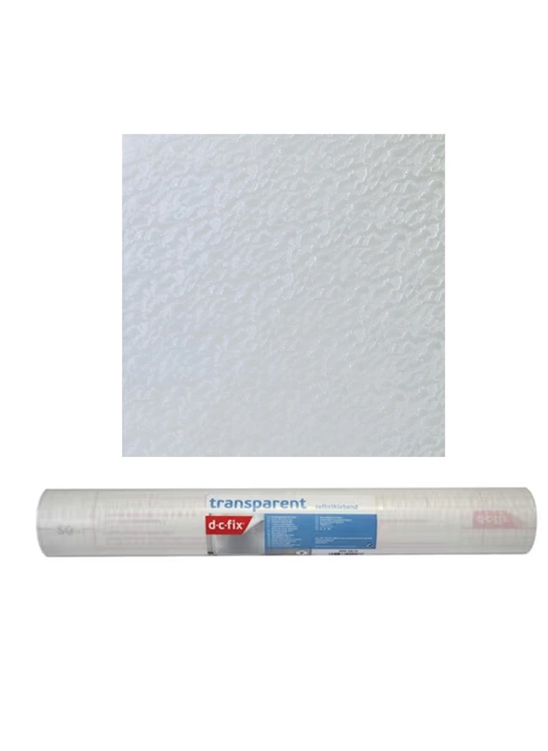 DC Fix Frosted Transparent Self Adhesive Roll 45cm x 15 Meter Size  - Image 1