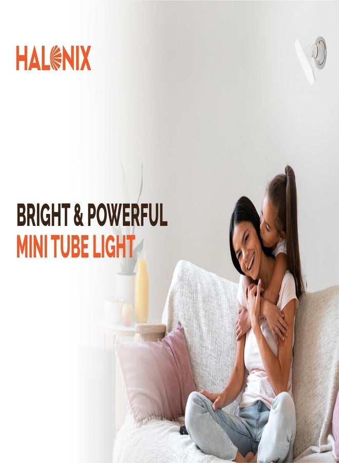 Halonix 15 Watts B22d Led bulb tube Light | Color- White | Pack of 2 | T-bulb - Image 2