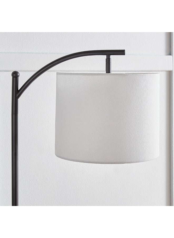 Home Box Omega Metal Floor Lamp with Linen Shade 25 x 155 x 25 cm  - Image 3