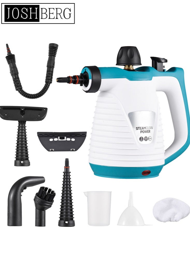 Handheld Steam Cleaner, Steamer for Cleaning, Multipurpose Portable Steam Cleaners for Home Use with Safety Lock and 9 Accessory Kit to Remove Grime, Grease, and More, Save Time and Effort - pzsku/ZA525F7D956DA857E6C75Z/45/_/1740825374/34204c3e-bb08-41ec-8adf-38b6e14845c5