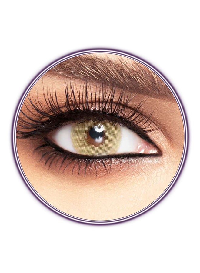 Luminous Unisex Pack Of 2 Lemon Yearly Disposable Contact Lenses - Image 1