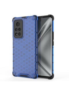 زبون جراب Honor View40 المقاوم للصدمات من مادة PC + TPU على شكل قرص العسل  - Image 2