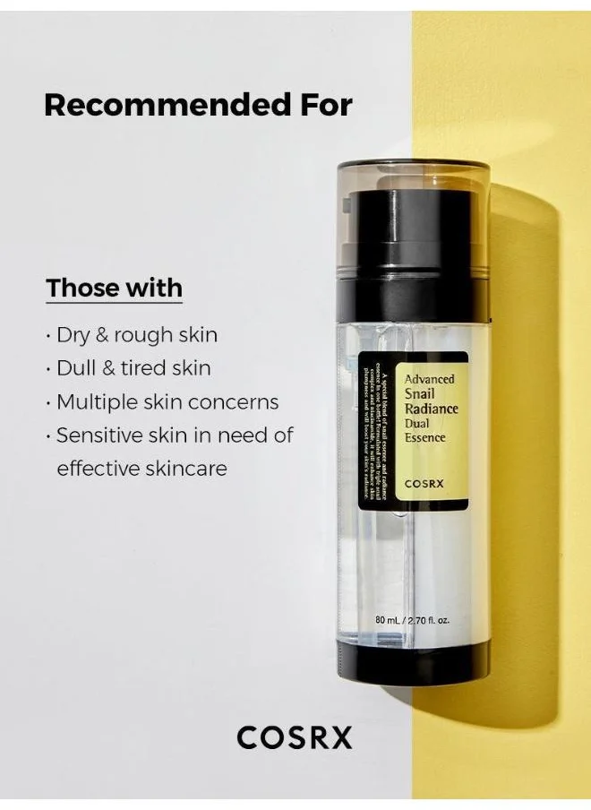 Cosrx Advanced Snail Radiance Dual Essence