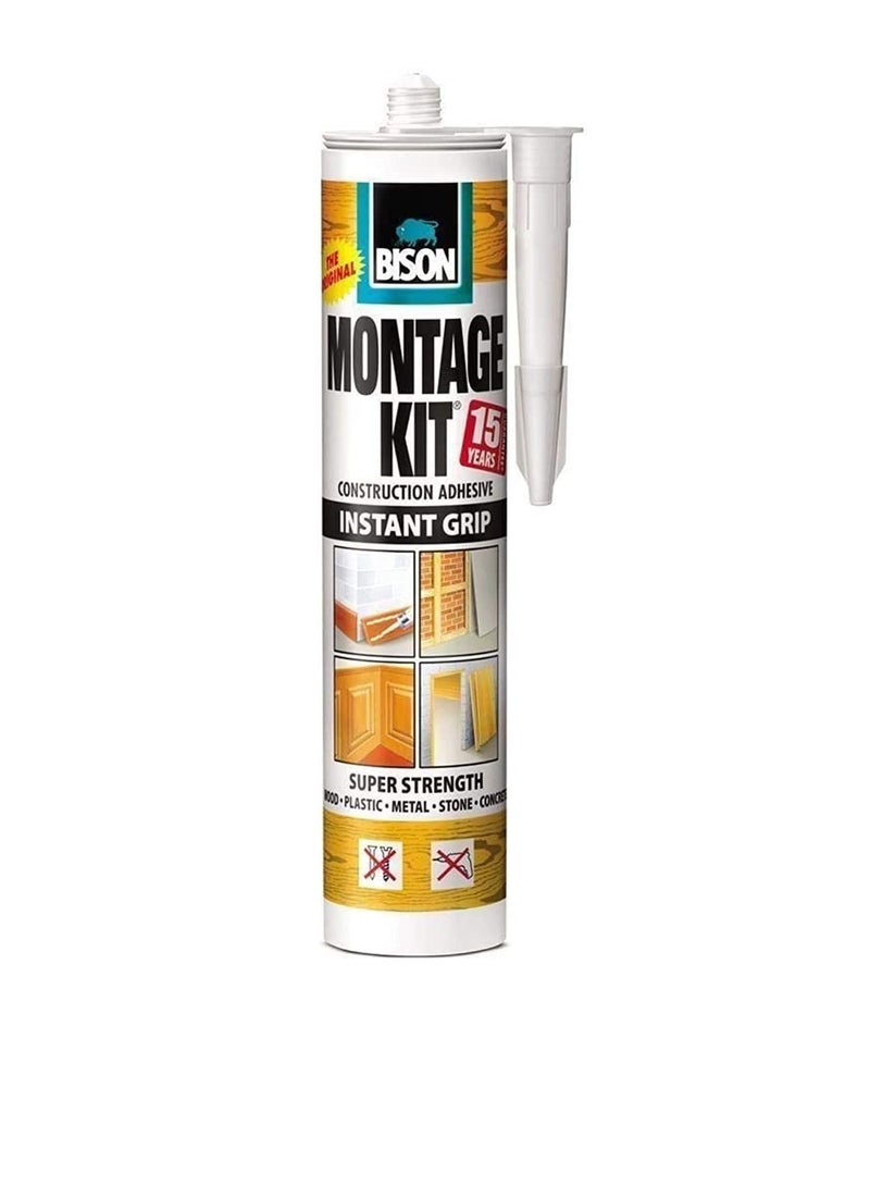 BISON KIT Bison Montage Kit Super Strength Construction Glue 350g - Image 1