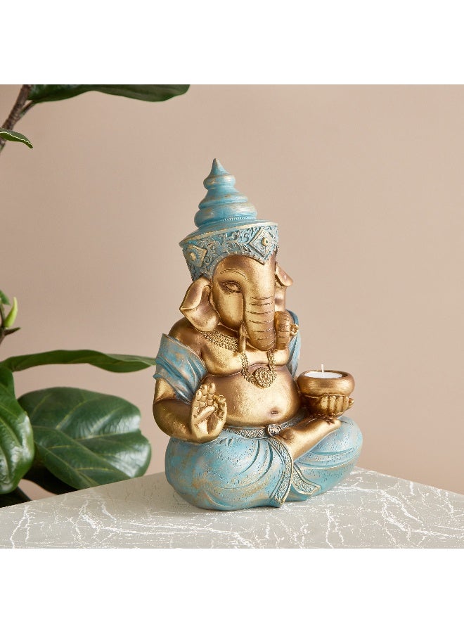Home Box Sym Sitting Ganesha Accent - 20.5x14.5x31.5 cm - Image 2