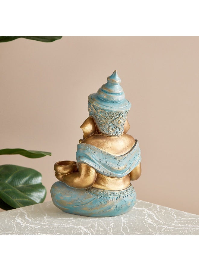 Home Box Sym Sitting Ganesha Accent - 20.5x14.5x31.5 cm - Image 3