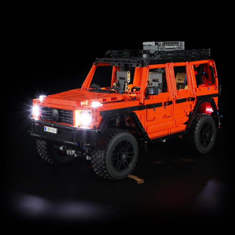 BRIKSMAX Light Kit for Lego Mercedes-Benz G 500 Professional Line Car -Led Lighting Compatible with Lego 42177 Technic G-Wagon Building Set- Not Included Lego Set - Image 1