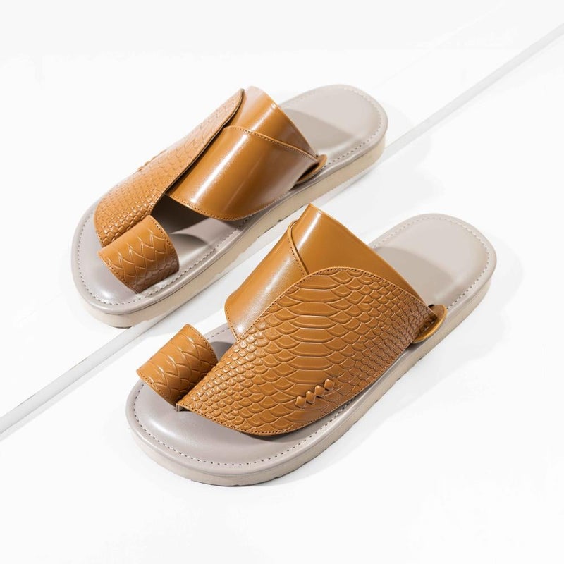 Arabic Sharqi Sandals | Mustard | Sandals Traditional footwear