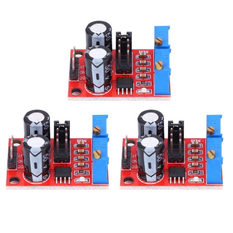 NE555 Square Wave Signal Generator Module 5V-15VDC Adjustable Pulse - Stepper Motor Driver for Experimental Development - Image 1