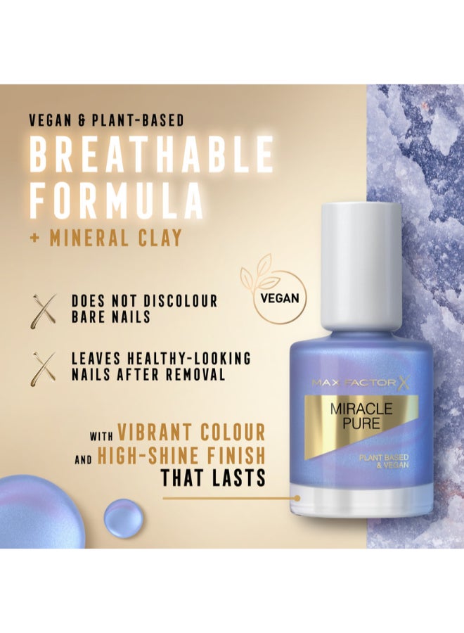 Max Factor Miracle Pure Nail Polish, Healing Crystal Collection - Bright Angelite, 12Ml - Image 5